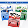 custom basketball tournament flyers